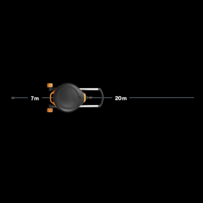 Автоматическая катушка со шлангом Fiskars XL с роликами (1025933), фото 6