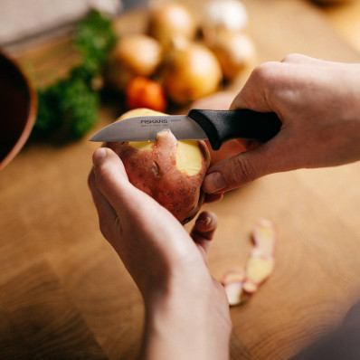 Набор ножей в деревянном блоке Fiskars Essential (1023782), фото 14
