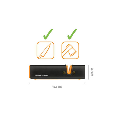 Топор-колун Fiskars X25 XL (1015643) + Точилка для топоров и ножей Fiskars (1060003), фото 3