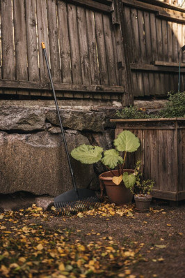 Грабли для листьев и травы большие Fiskars Solid L 135016 (1003465), фото 6