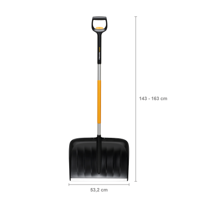 Телескопічний скрепер для прибирання снігу Fiskars X-series (1057189), фото 2