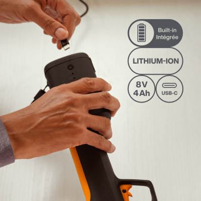 Акумуляторний секатор Fiskars ePruner™ (1082297) з акумулятором, фото 3