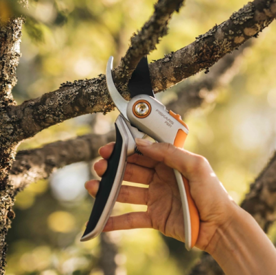 Площинний секатор суцільнометалевий Fiskars Plus ™ P531 (1057168), фото 6