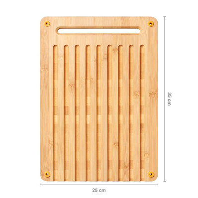 Обробна бамбукова дошка для хліба Fiskars Functional Form ™ 1059230, фото 2