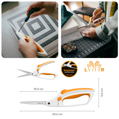 Ножницы для ткани Fiskars Easy Action™ 26 см (1070070), фото 3