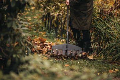 Грабли для листьев и травы большие Fiskars Solid L 135016 (1003465), фото 4