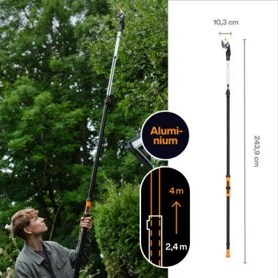 Гілкоріз телескопічний Fiskars X-Series DualAction UPX96 (1080131), фото 2