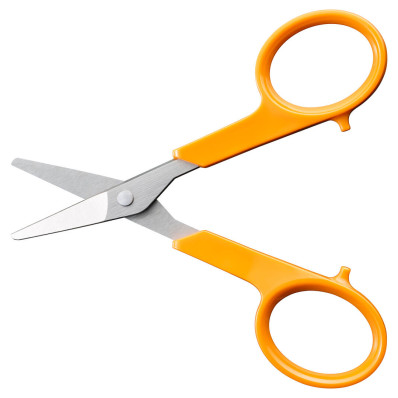 Маникюрные ножницы Fiskars Classic с закругленными кончиками 10 см (1075060), фото 3