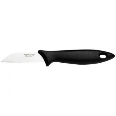 Кухонный нож Fiskars Essential для чистки овощей 7 см Black 1023780, фото 1
