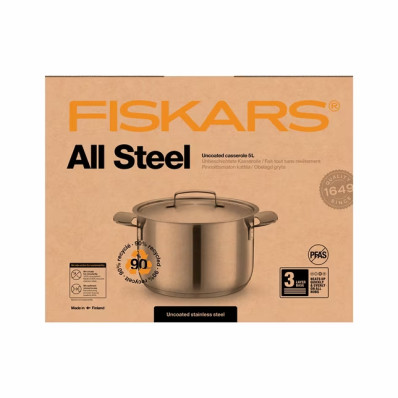 Кастрюля Fiskars All Steel 5 л 1064752, фото 10