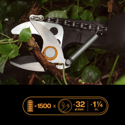 Акумуляторний висотний сучкоріз Fiskars eLopper™ (1082299) без акумулятора, фото 3
