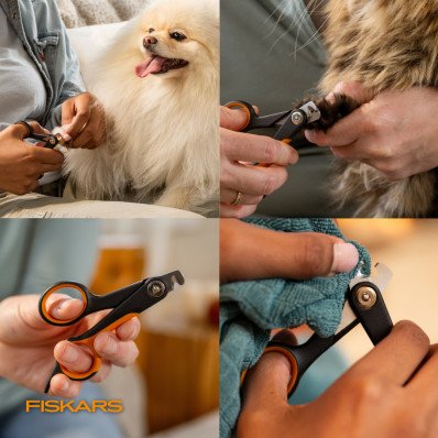 Ножиці для підрізання кігтів малих тварин Fiskars Pet Care (2009130), фото 3