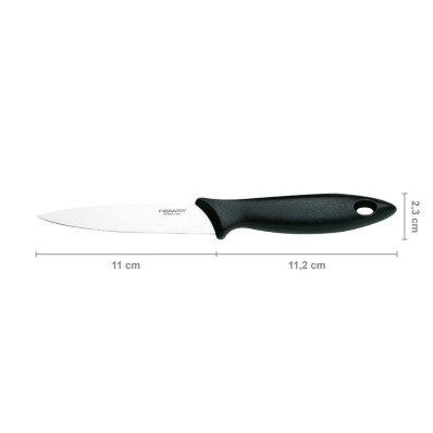 Набор ножей в деревянном блоке Fiskars Essential (1023782), фото 3