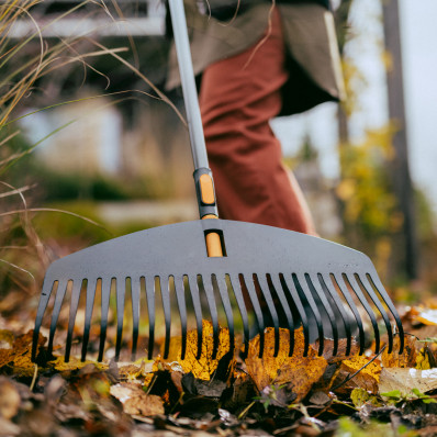 Грабли для листь (насадка) Fiskars OneClick L 51 см (1080673), фото 4