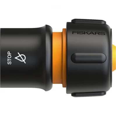 Конектор для шлангу Fiskars LB30 19 мм 46 мм аквастоп (1027084), фото 2