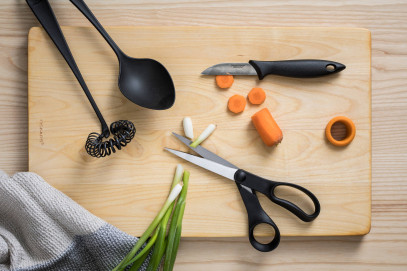 Ложка кухонная Fiskars Essential 29 см (1079057), фото 5