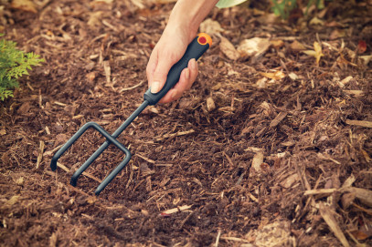 Набір садових інструментів Fiskars Ergo: Совок, Совок для розсади та Культиватор, фото 8
