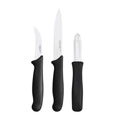 Набір кухонних ножів для овочів Fiskars Essential 3шт (1065600), фото 2