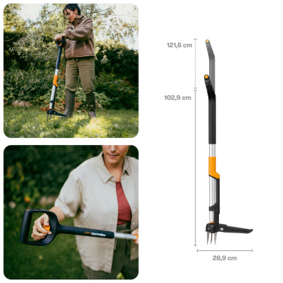 Телескопический удалитель сорняков Fiskars X-series™ (1080510), фото 2
