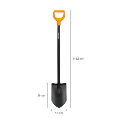 Лопата штикова Fiskars Solid (1003455) (1066716) лопати, фото 2