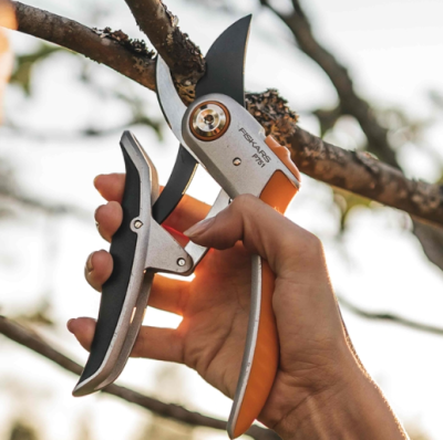 Площинний секатор суцільнометалевий Fiskars Plus ™ P751 (1057172), фото 4