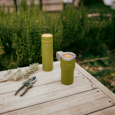 Термос Fiskars On-the-go 0.5 л, колір кропива (1078760), фото 7