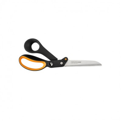 Ножницы для тяжёлой работы с зазубренным лезвием Fiskars 24 см (879168) 1020223, фото 1