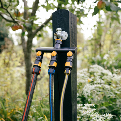 Тройник для крана Fiskars Comfort 3 выхода (1070578), фото 3