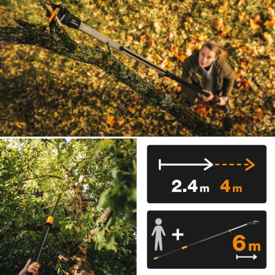 Телескопічний універсальний сучкоріз Fiskars PowerGear ™ UPX86 1023624, фото 8