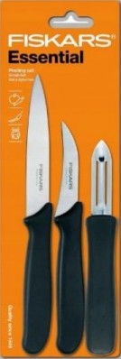 Набор ножей Fiskars Essential 3 шт 1024162, фото 1