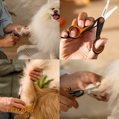 Ножницы для груминга деликатных зон Fiskars Pet Care (2009124), фото 2
