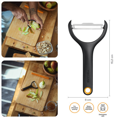 Овощечистка Y-образной формы Fiskars Functional Form (1079908), фото 2