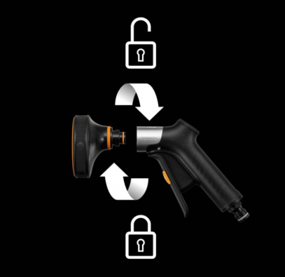 Пистолет-распылитель Fiskars FiberComp Multi, переднее управление (1067195), фото 2