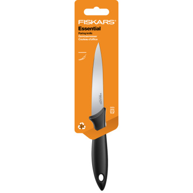 Кухонный нож Fiskars Essential для корнеплодов 11 см Black 1065568, фото 2