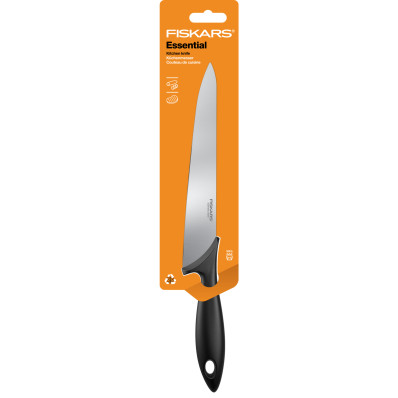 Кухонный нож Fiskars Essential универсальный 21 см Black 1065566, фото 2