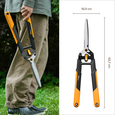 Садовые ножницы Fiskars DualAction HSX96 (1080134), фото 2