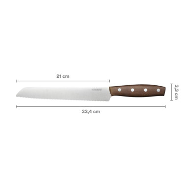 Нож для хлеба Fiskars Folken 21 см (1075695), фото 4