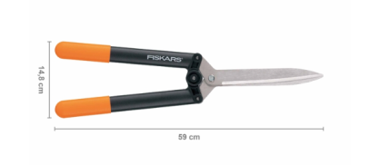 Ножницы для живой изгороди Fiskars PowerLever™ HS52 114750 (1001564), фото 2