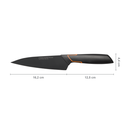 Кухонний ніж Fiskars Edge кухарський 15 см Black 1003095, фото 2