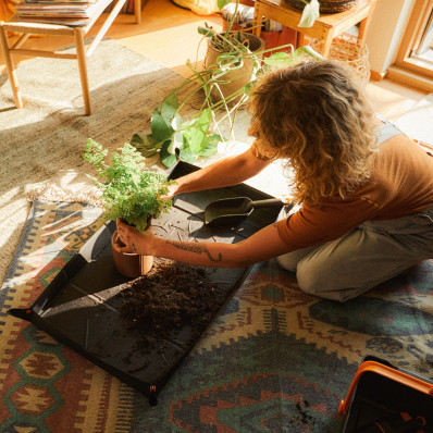 Складной садовый коврик для растений Fiskars 1071304, фото 9