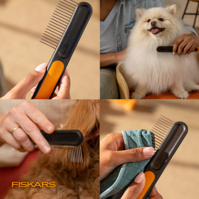 Гребень для распутывания шерсти Fiskars Pet Care (2009134), фото 3