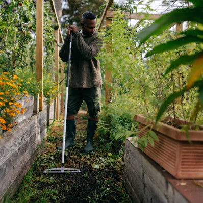 Граблі для грунту Fiskars Xact (M) 370 мм 1027039, фото 8