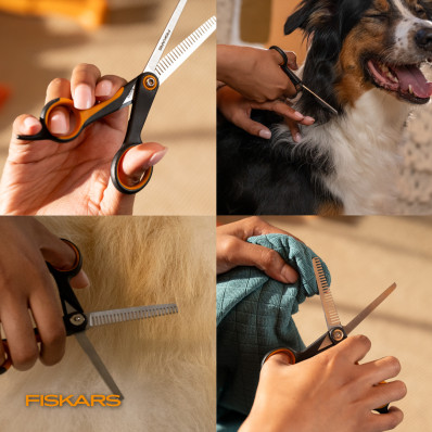 Філірувальні ножиці для грумінгу Fiskars Pet Care (2009128), фото 3