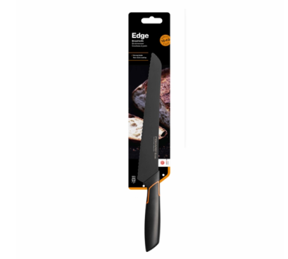 Кухонный нож Fiskars Edge для хлеба 23 см Black 1003093, фото 3