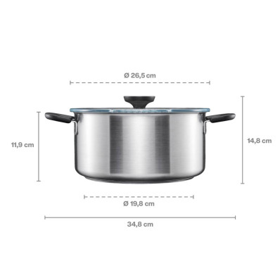 Кастрюля Fiskars Functional Form™, 5 л (1072317), фото 2