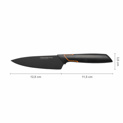 Кухонный нож Fiskars Deba Edge поварской азиатский 12 см Black 1003096, фото 6