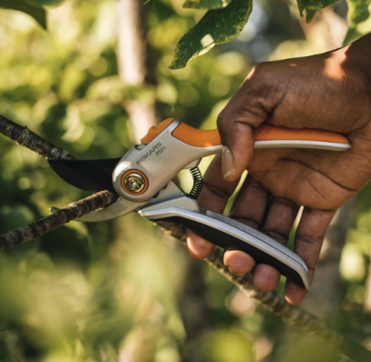 Площинний секатор суцільнометалевий Fiskars Plus ™ P531 (1057168), фото 5