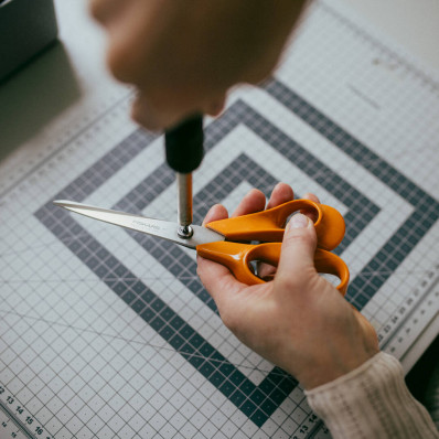 Ножницы для шитья большие Fiskars Classic 21 см (1075034), фото 14