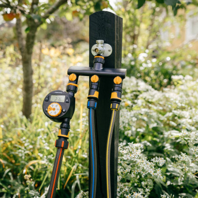 Тройник для крана Fiskars Comfort 3 выхода (1070578), фото 4