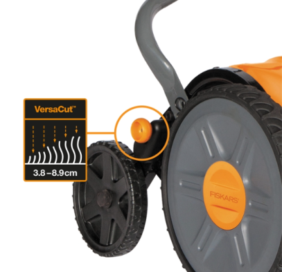 Механическая газонокосилка Fiskars StaySharp™ Plus Reel Mower 113872 (1015649), фото 4